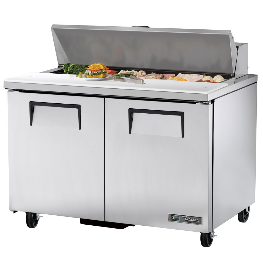True TSSU-48-12-HC 48" 12-Pan Sandwich/Salad Prep Table