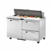True TSSU-48-12D-2-HC~SPEC3 48" 12-Pan 2-Drawer Sandwich/Salad Prep Table