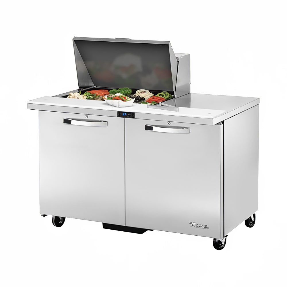 True TSSU-48-12M-B-HC~SPEC3 48" 12-Pan Sandwich/Salad Prep Table