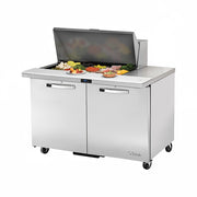 True TSSU-48-15M-B-HC~SPEC3 48" 15-Pan Sandwich/Salad Prep Table