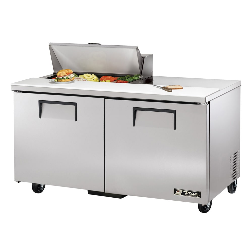 True TSSU-60-08-HC 60" 8-Pan Sandwich/Salad Prep Table