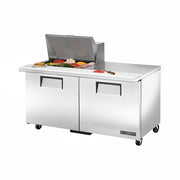 True TSSU-60-12M-B-HC 60" 12-Pan Sandwich/Salad Prep Table