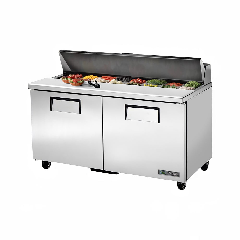 True TSSU-60-16-HC 60" 16-Pan Sandwich/Salad Prep Table