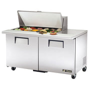 True TSSU-60-18M-B-HC 60" 18-Pan Sandwich/Salad Prep Table