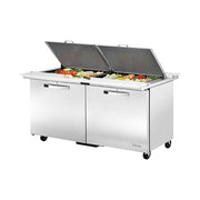 True TSSU-60-24M-B-DS-ST-HC~SPEC3 60" 24-Pan Sandwich/Salad Prep Table