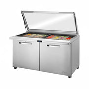 True TSSU-60-24M-B-ST-FGLID-HC~SPEC3 60" 24-Pan Sandwich/Salad Prep Table