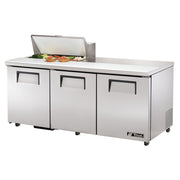 True TSSU-72-08-HC 72" 8-Pan Sandwich/Salad Prep Table