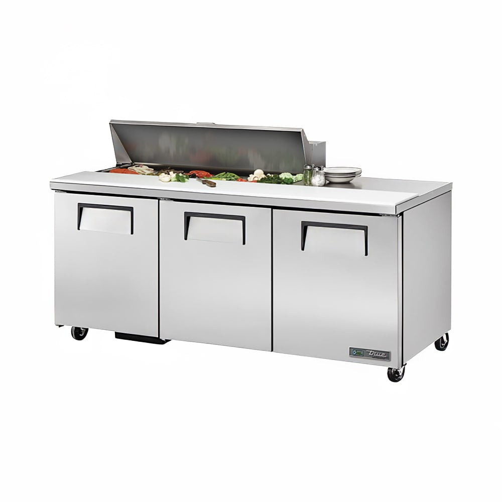 True TSSU-72-12-HC 72" 12-Pan Sandwich/Salad Prep Table