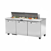 True TSSU-72-16-HC~SPEC3 72" 16-Pan Sandwich/Salad Prep Table