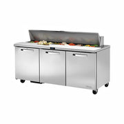 True TSSU-72-18-HC~SPEC3 72" 18-Pan Sandwich/Salad Prep Table