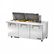 True TSSU-72-24M-B-ST-HC 72" 24-Pan Sandwich/Salad Prep Table