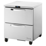 True TUC-27D-2-HC~SPEC3 27" 2-Drawer Undercounter Refrigerator