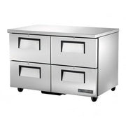 True TUC-48D-4-HC 48" 4-Drawer Undercounter Refrigerator