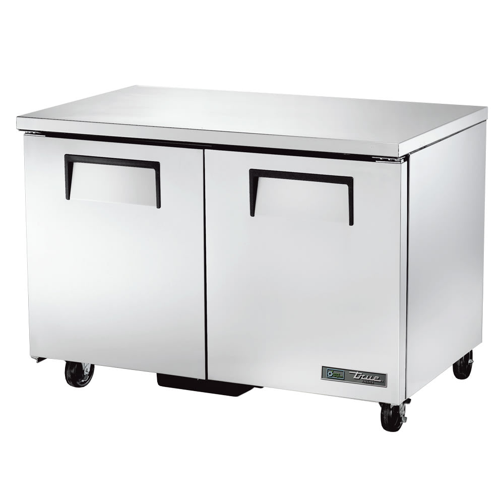 True TUC-48F-HC 48" 2-Door Undercounter Refrigerator