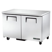 True TUC-48F-HC 48" 2-Door Undercounter Refrigerator