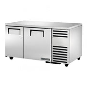 True TUC-60-32-HC 60" 2-Door Undercounter Refrigerator