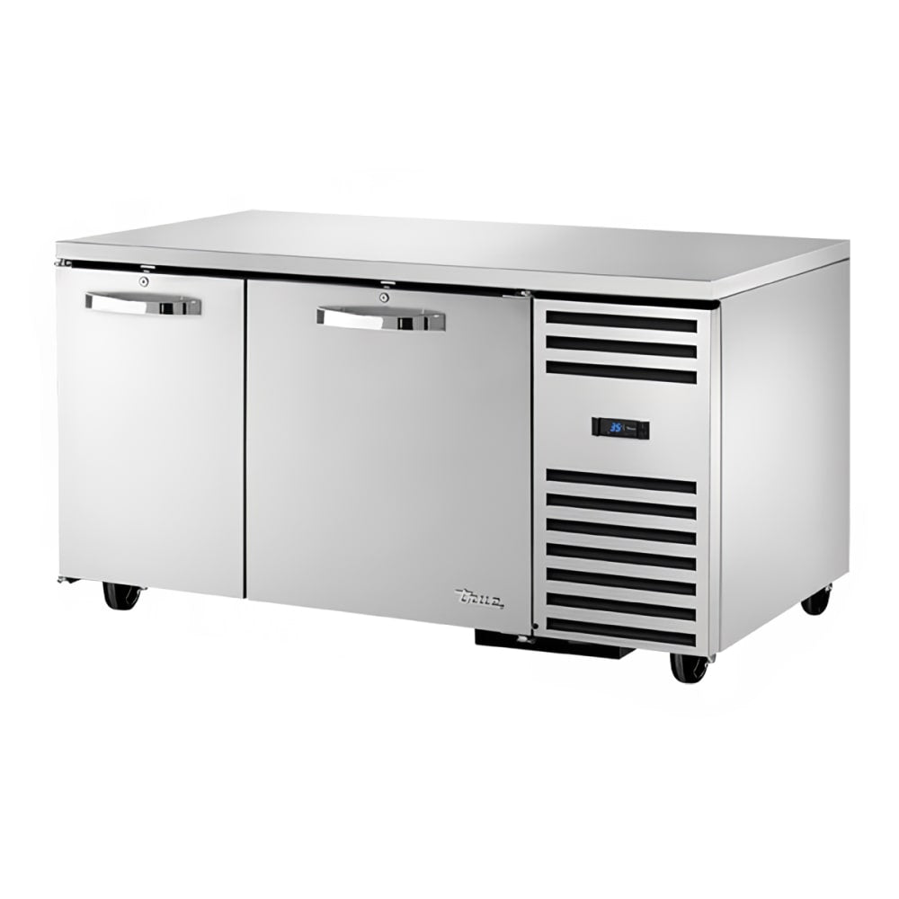 True TUC-60-32-HC~SPEC3 60" 2-Door Undercounter Refrigerator