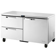 True TUC-60-32D-2-HC~SPEC3 60" 2-Drawer Undercounter Refrigerator