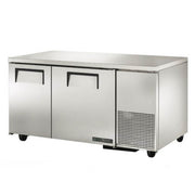 True TUC-60-32F-HC 60" 2-Door Undercounter Refrigerator