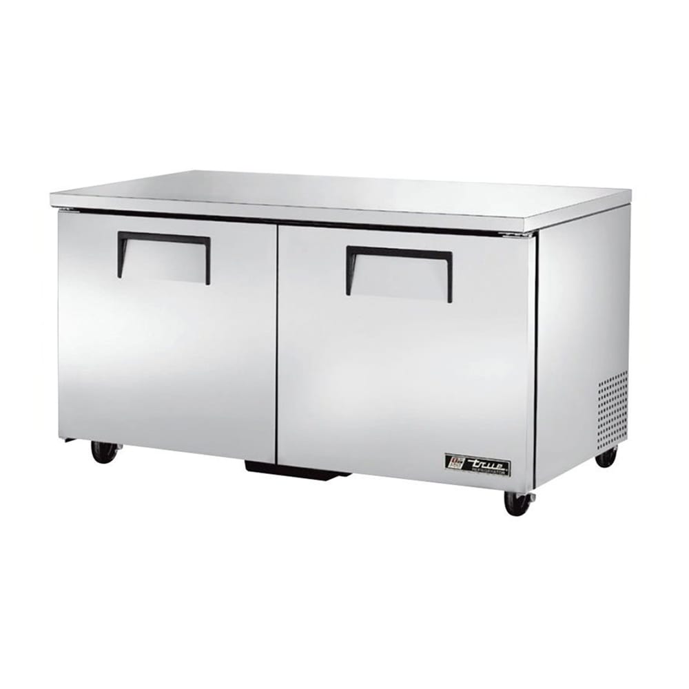 True TUC-60-HC 60" 2-Door Undercounter Refrigerator