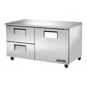 True TUC-60D-2-HC 60" 2-Drawer Undercounter Refrigerator