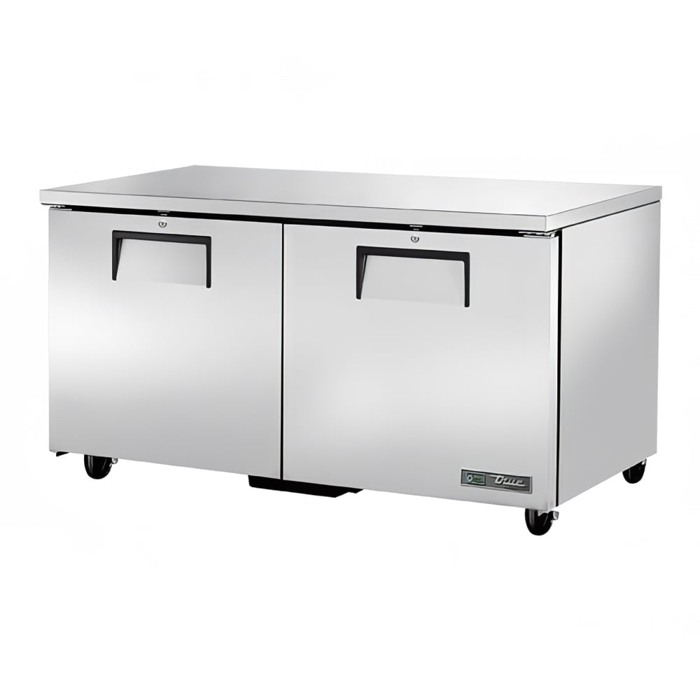 True TUC-60F-HC 60" 2-Door Undercounter Refrigerator