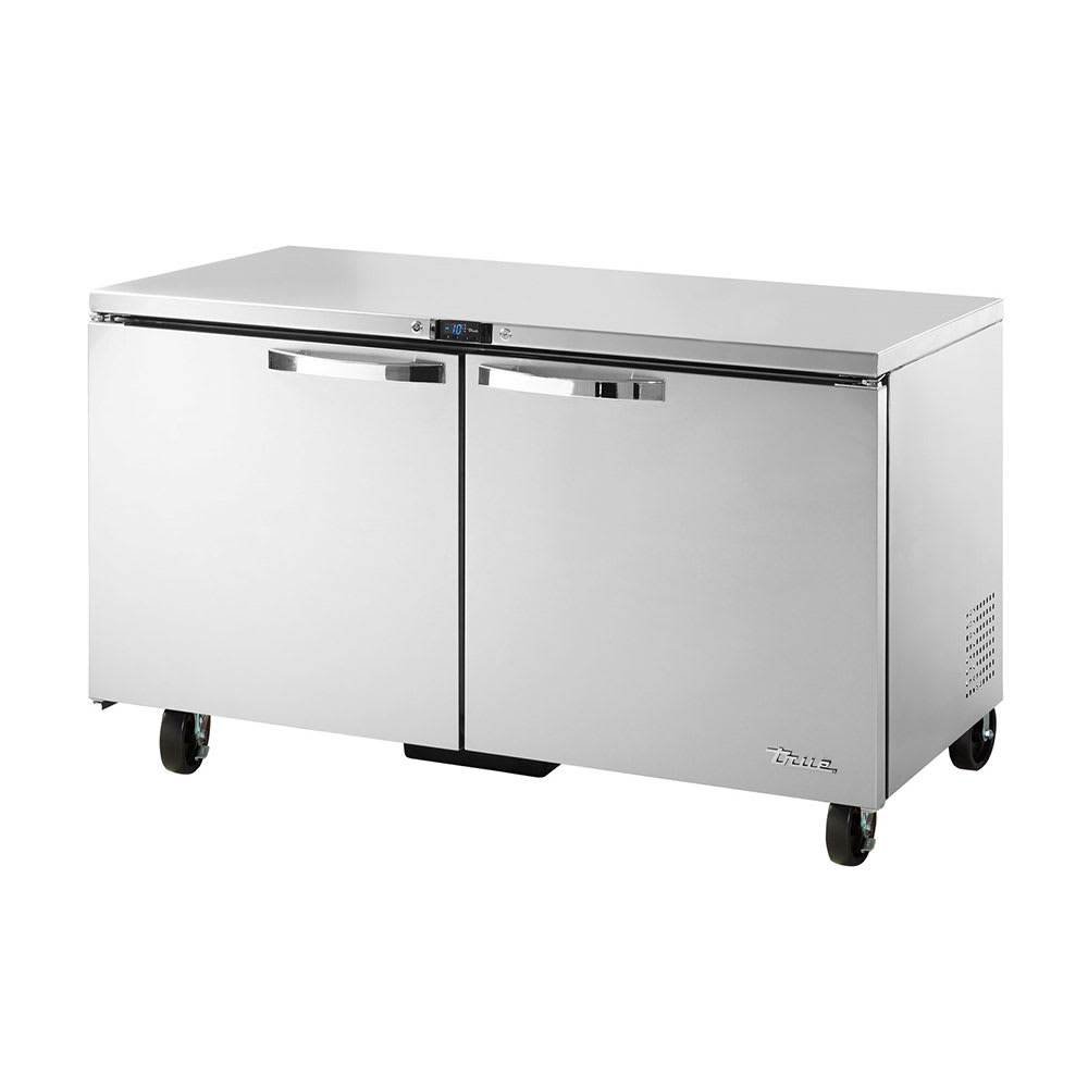 True TUC-60F-HC~SPEC3 60" 2-Door Undercounter Refrigerator