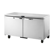 True TUC-60F-HC~SPEC3 60" 2-Door Undercounter Refrigerator