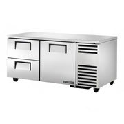 True TUC-67D-2-HC 67" 2-Drawer Undercounter Refrigerator