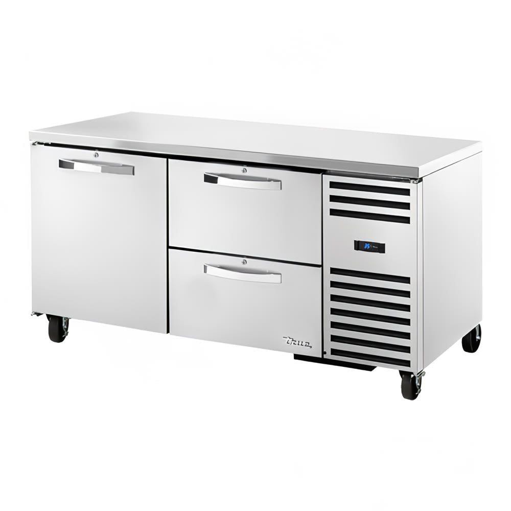 True TUC-67D-2-HC~SPEC3 67" 2-Drawer Undercounter Refrigerator