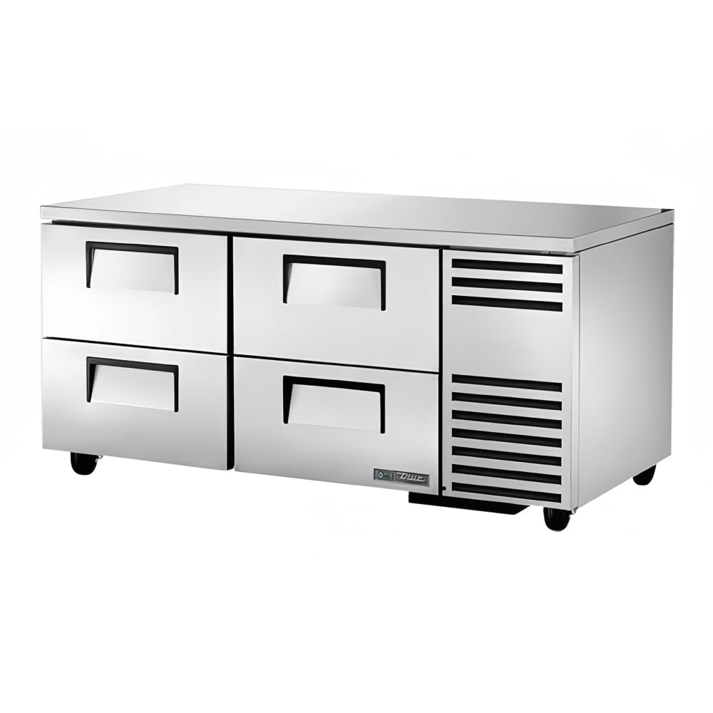 True TUC-67D-4-HC 67" 4-Drawer Undercounter Refrigerator