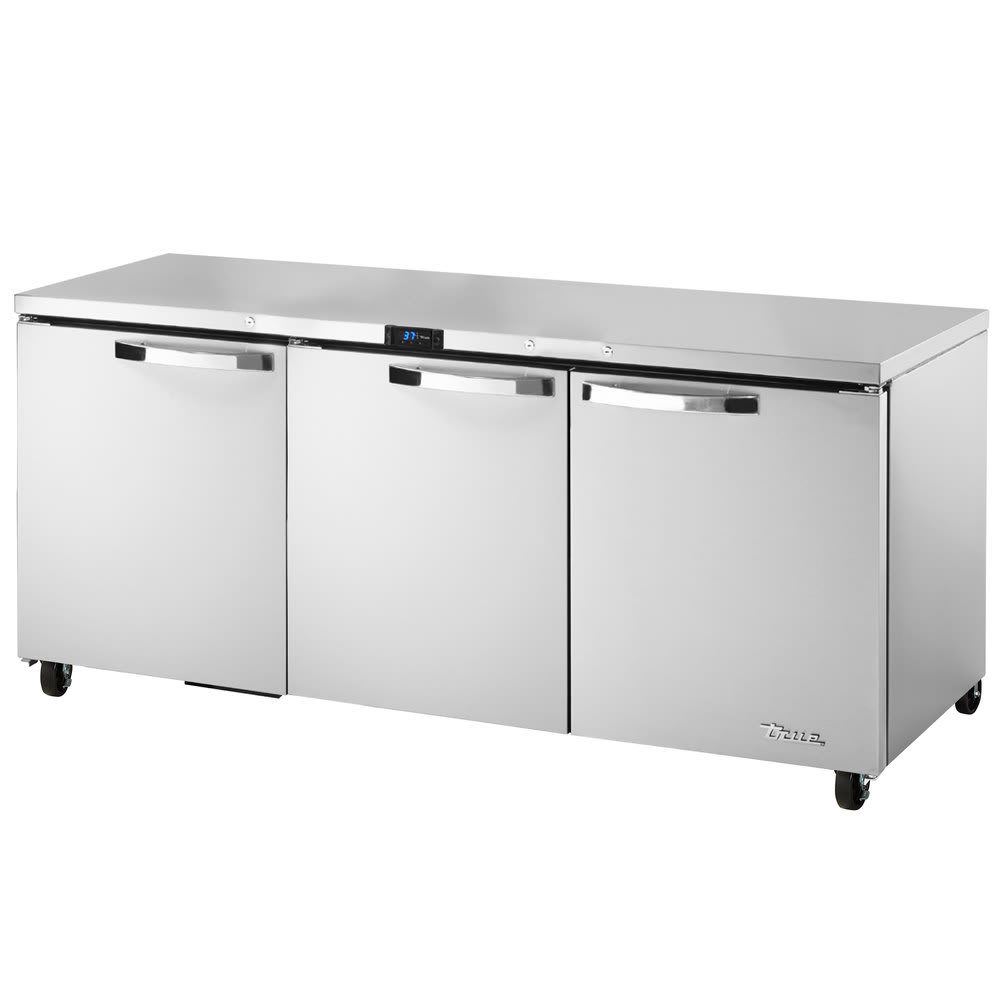 True TUC-72-HC~SPEC3 72" 3-Door Undercounter Refrigerator