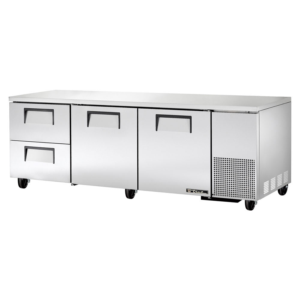 True TUC-93D-2-HC 93" 2-Drawer Undercounter Refrigerator