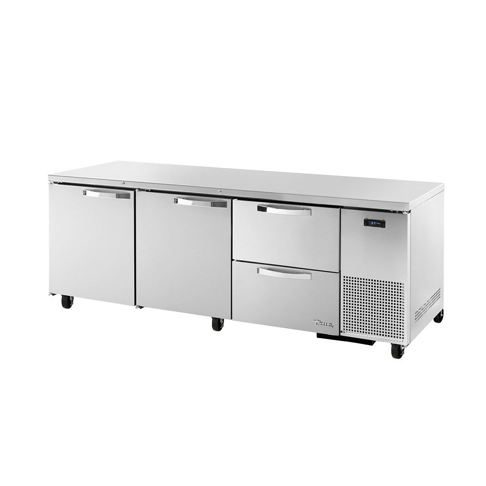 True TUC-93D-2-HC~SPEC3 93" 2-Drawer Undercounter Refrigerator