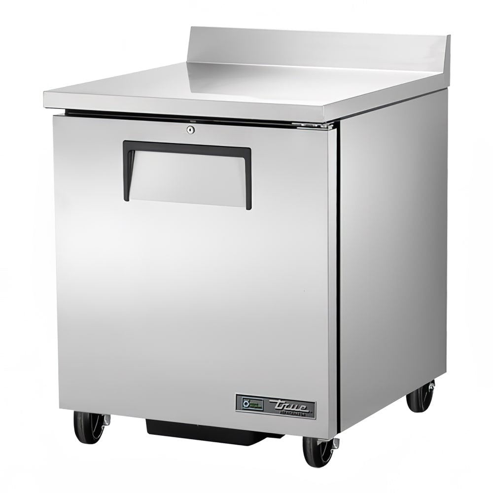 True TWT-27-HC 27" 1-Door Worktop Refrigerator