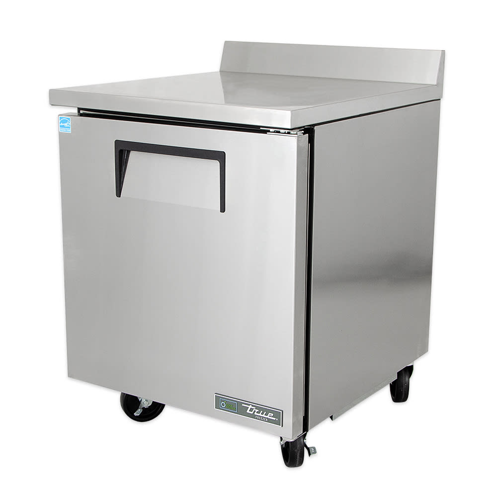 True TWT-27F-HC 27" 1-Door Worktop Refrigerator