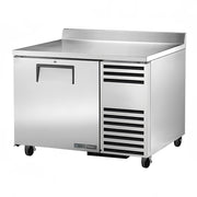 True TWT-44-HC 44" 2-Door Worktop Refrigerator