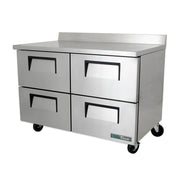 True TWT-48D-4-HC 48" 4-Drawer Worktop Refrigerator
