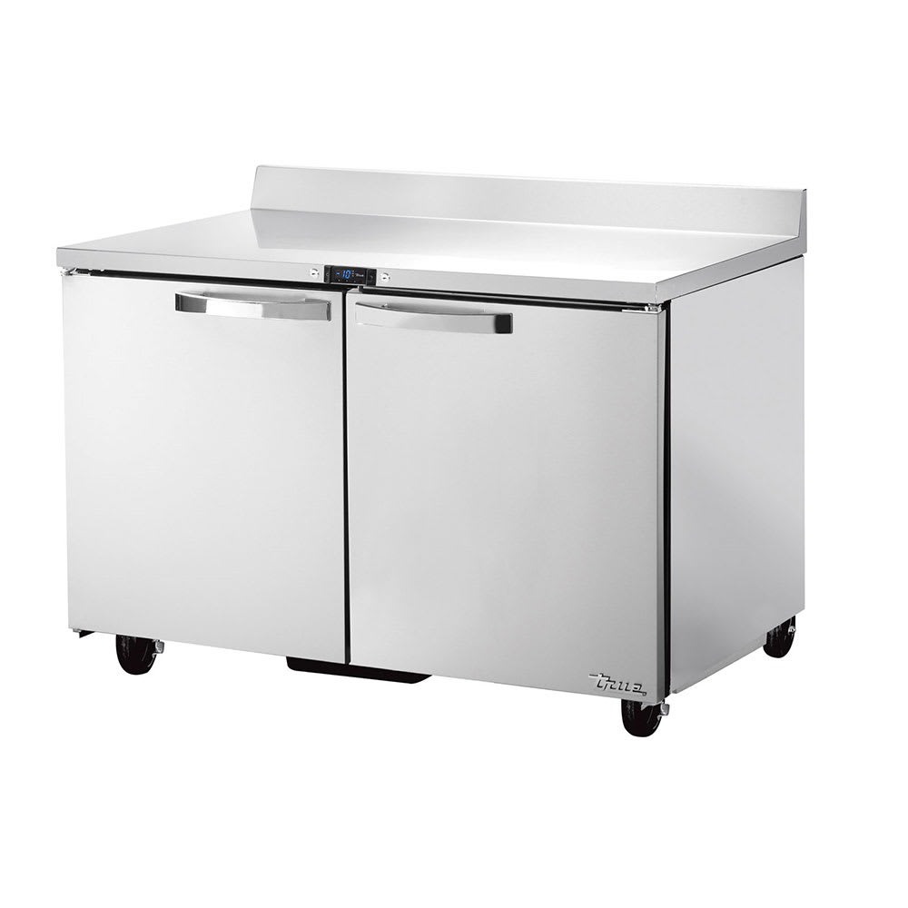 True TWT-48F-HC~SPEC3 48" 2-Door Worktop Refrigerator