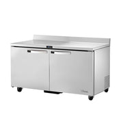 True TWT-60-HC~SPEC3 60" 2-Door Worktop Refrigerator