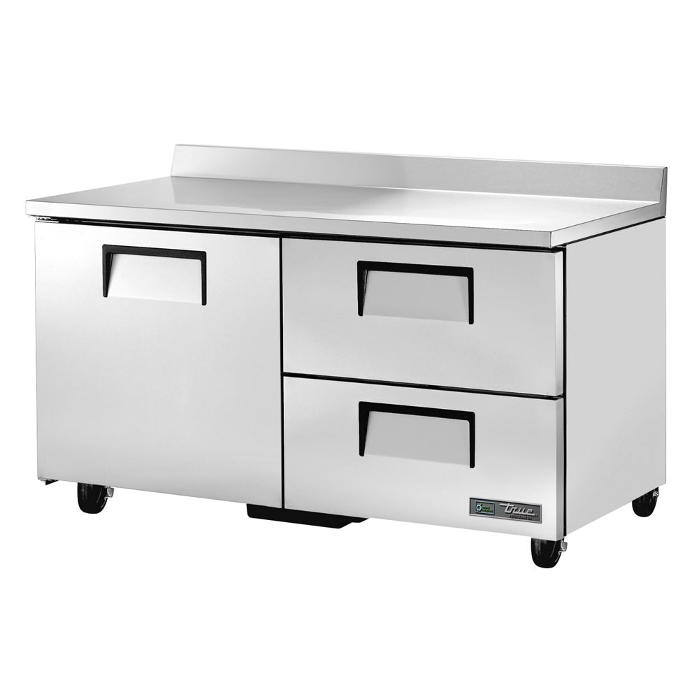 True TWT-60D-2-HC 60" 2-Drawer Worktop Refrigerator