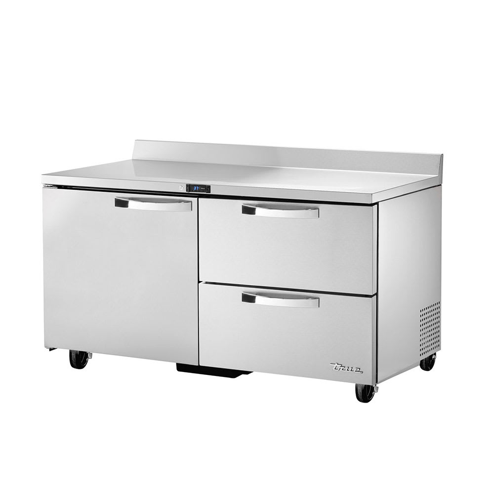 True TWT-60D-2-HC~SPEC3 60" 2-Drawer Worktop Refrigerator
