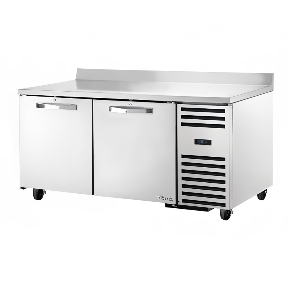 True TWT-67-HC~SPEC3 67" 3-Door Worktop Refrigerator