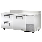 True TWT-67D-2-HC 67" 2-Drawer Worktop Refrigerator