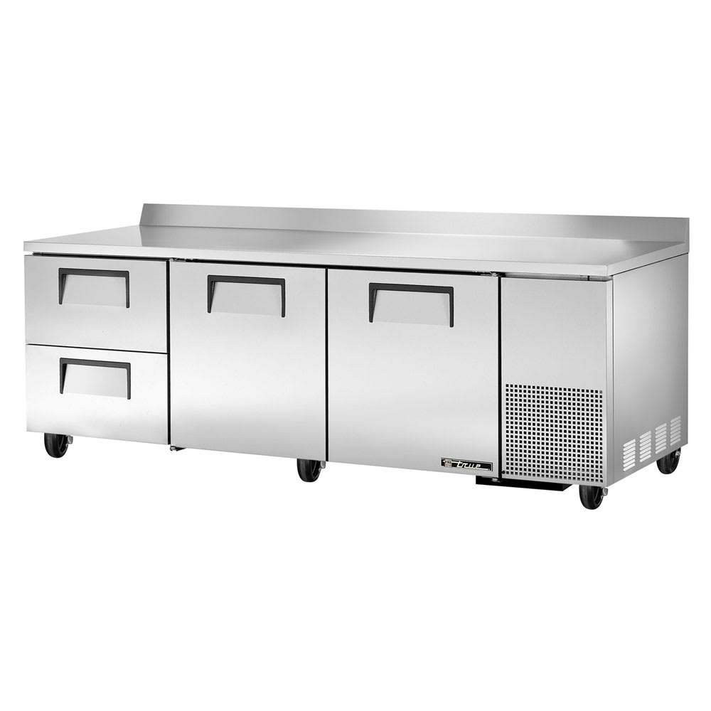 True TWT-93D-2-HC 93" 2-Drawer Worktop Refrigerator