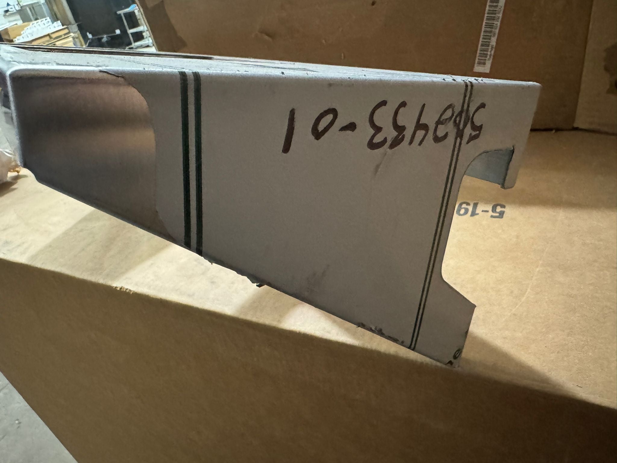 New 24" Southbend SPSS-24CB Stainless Steel Plate Landing Shelf w/ Cutouts