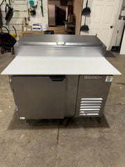 Used 46" Beverage Air DP46 - Stainless Steel Refrigerated Pizza Prep Table 120V