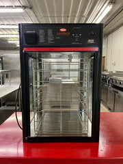 Used Hatco FSDT-2X Tall Two Door Warming Display Merchandiser w/ Rack - 120V