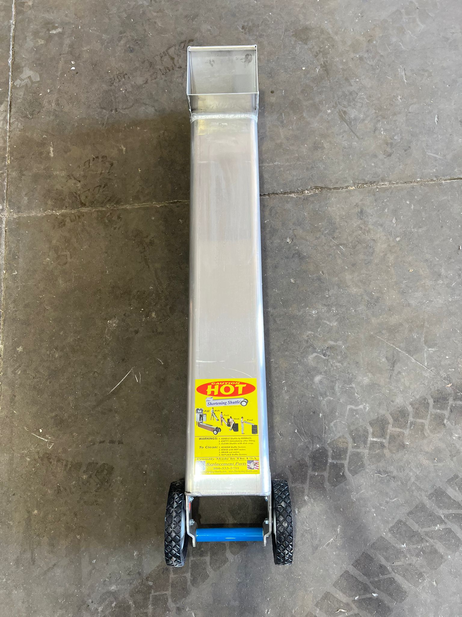 New Shortening Shuttle Fryer Waste Oil Transport Container - Falcon Restaurant Supply - 3