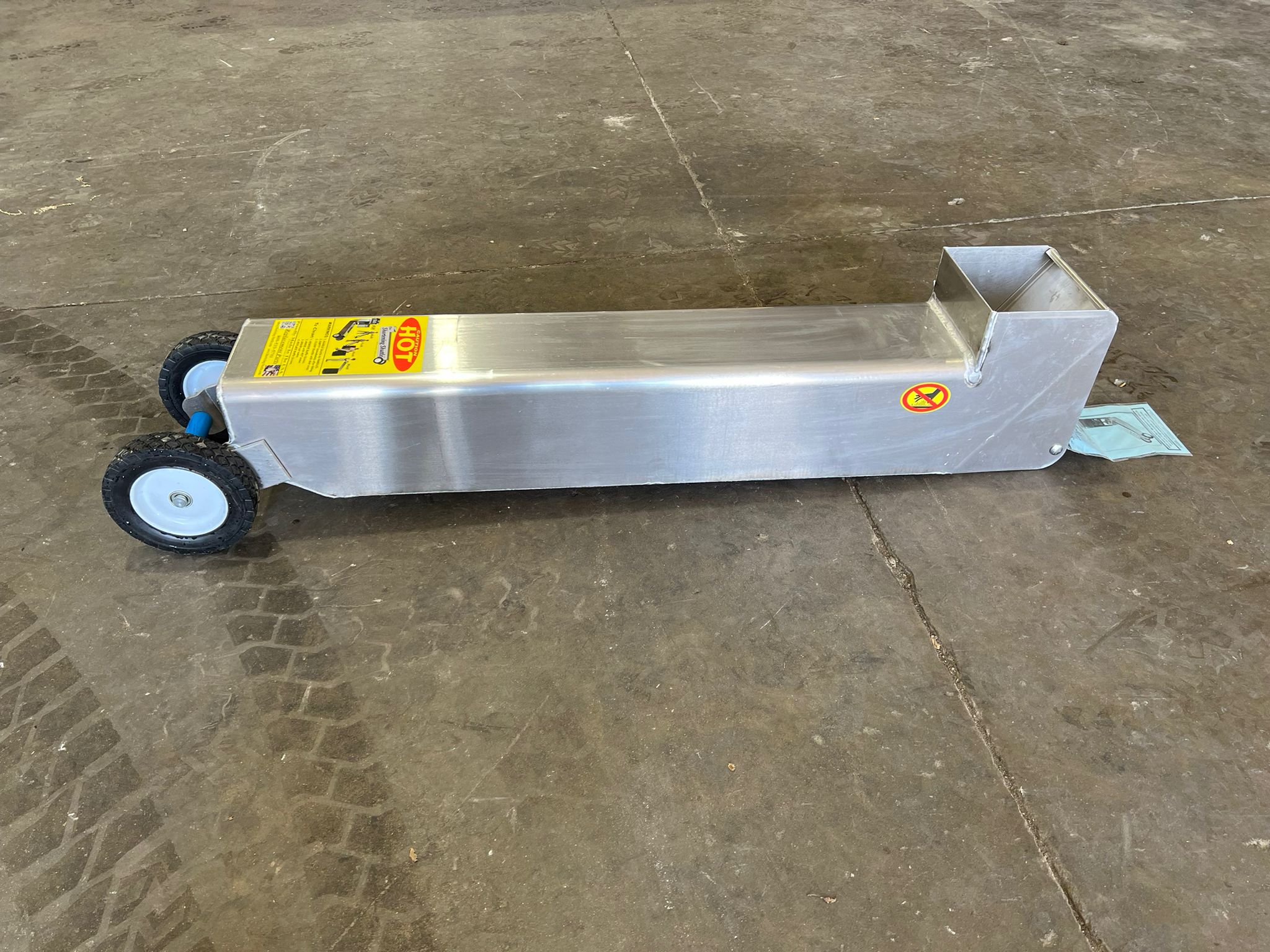 New Shortening Shuttle Fryer Waste Oil Transport Container - Falcon Restaurant Supply - 2